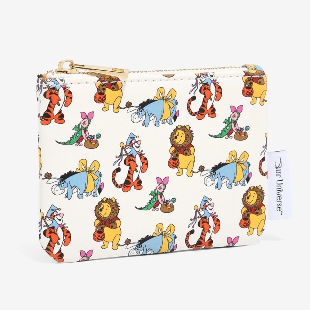 NWT Loungefly Our Universe Disney Winnie the Pooh Trick or Treat Coin Purse